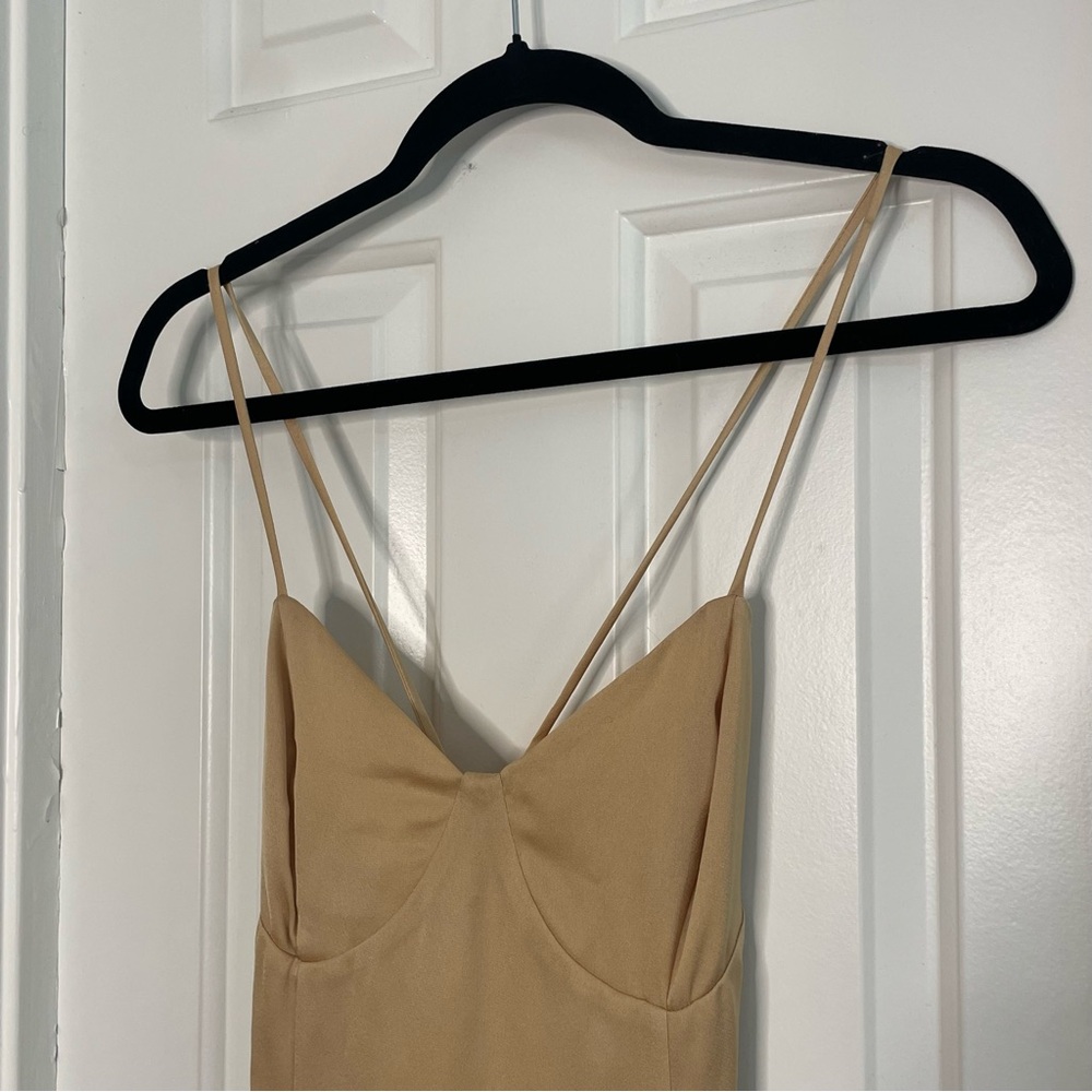 TJD Here Comes The Sun Mini Dress in Gold Size M NEW - Picture 5 of 13